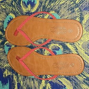 Charles Albert Flip Flops Sandal Women 8